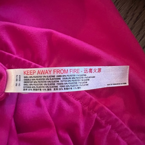 NWT Free People Movement Pink Romper Rouched Bodysuit Size L - Picture 6 of 6